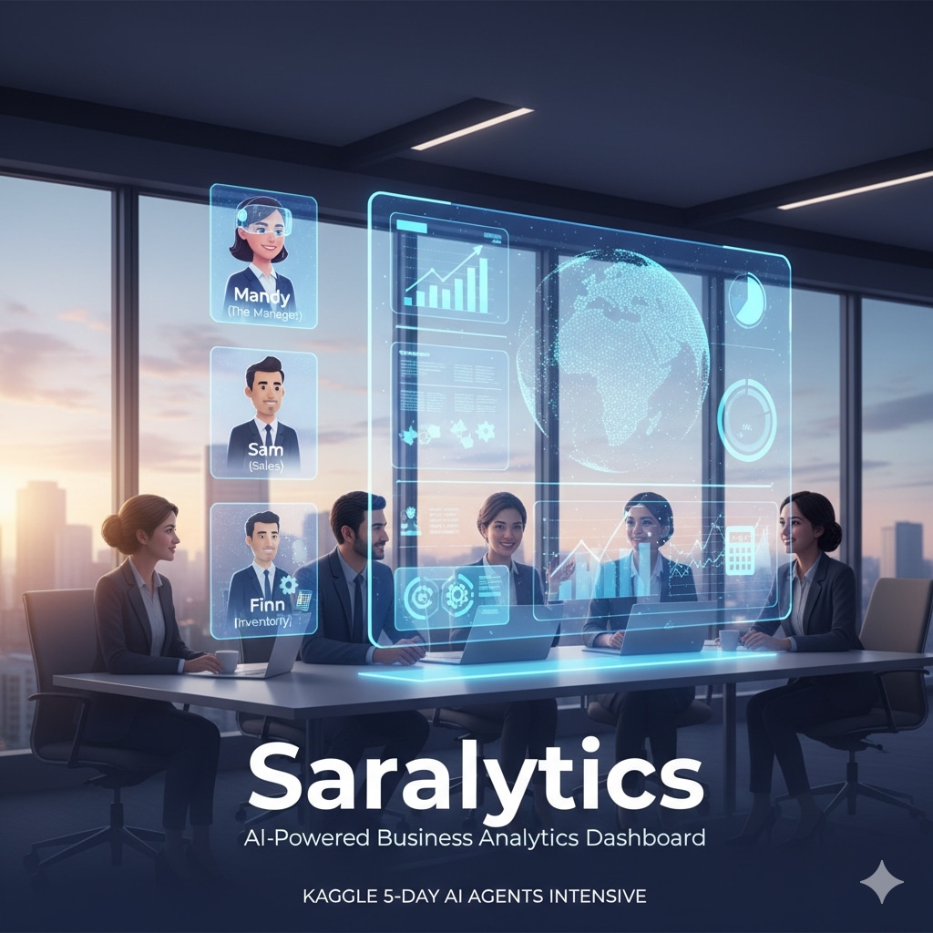 Saralytics - AI-Powered Business Intelligence Dashboard